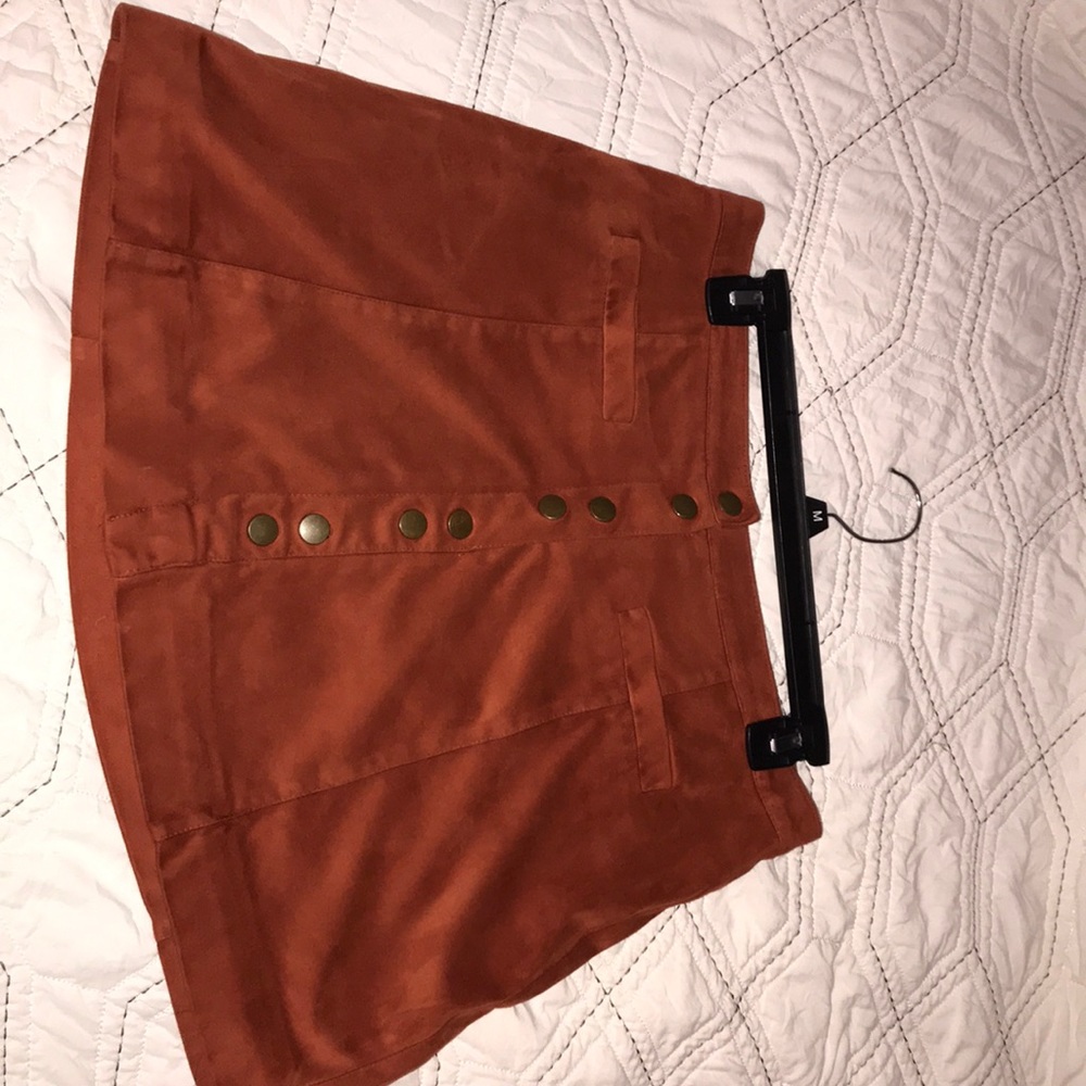 Burnt Orange Skirt
